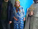 Протоиерей Игорь Жевердан с пастырским визитом посетил ветеранов труда села Сергеевка