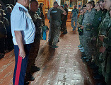 Военно-полевые патриотические сборы казачьей молодежи прошли в Нижнедонском благочинии