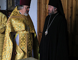 В день престольного праздника Преосвященнейший епископ Симон совершил Божественную литургию в храме святого равноапостольного князя Владимира города Шахты