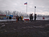 Помощник командира по работе с верующими военнослужащими протоиерей Николай Севрюгин принял участие в строевом смотре новосформированного подразделения воинской части № 84839
