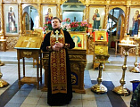 Открытие массового духовно-патриотического мероприятия в честь Дня Победы «Марша памяти» состоялось в храме Донской Иконы Божией Матери г. Новошахтинска.