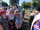Преосвященнейший епископ Симон совершил чин на основание церкви и водружение креста на месте строительства будущего храма в честь праведного Иосифа Обручника г. Шахты