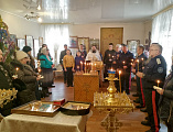 Панихида по невинно убиенным казакам в слободе Кашары