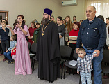 Ко Дню матери в воскресной школе «Покров» состоялось мероприятие «Трижды священное слово – Женщина – Мама»