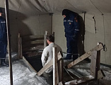 В праздник Крещения Господа Бога и Спаса нашего Иисуса Христа иерей Сергий Липень совершил чин великого освящения воды пруда Царевка