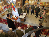 Традиционная встреча с духовником и приведение к присяге казаков станицы Мало- Несветаевской состоялись в храме Донской иконы Богородицы