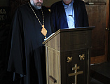 Преосвященнейший епископ Симон молился за уставным богослужением четверга первой седмицы Великого поста