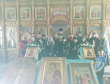 Праздник Сретения Господня и День православной молодежи в Донском храме г. Новошахтинска
