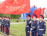 В день Победы Преосвященнейший епископ Симон принял участие в праздничном мероприятии на Мемориальном комплексе «Жертвам фашизма» города Шахты