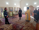 Иерей Анатолий Минаев совершил литию по погибшим в дорожно-транспортных происшествиях в Багаевском благочинии