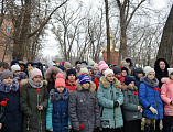 В поселке Каменоломни прошел митинг, посвященный 76-й годовщине освобождения Октябрьского района