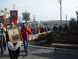 В городе Донецке в храме святой блаженной Матроны Московской торжественным богослужением почтили память обретения мощей святой блаженной Матроны Московской
