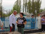 Участники казачьего конного перехода посетили Свято-Покровский храм слободы Никольской