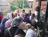 В День Рождества Пресвятой Богородицы Свято-Андреевский храм города Миллерово посетили паломники из Брянска