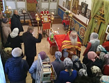 В храме мученицы Татианы при ДонГАУ Нижнедонского благочиния поселка Персиановский иеромонах Николай (Наметышев) совершил Божественную литургию в день памяти Мученицы Татианы и с нею в Риме пострадавших