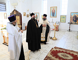 Епископ Шахтинский и Миллеровский Симон совершил освящение колоколов для храма в честь преподобномученицы Елисаветы города Гуково