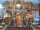 Престольный праздник отметили в Никольском храме города Шахты