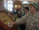 Беседа, посвященная теме «Поклонение кресту Господню», прошла в Донском храме г. Новошахтинска