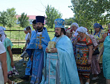 В день памяти Смоленской иконы Божией Матери в станице Заплавской Октябрьского района прошли праздничные торжества
