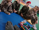 Священник принял участие в занятиях отряда «Юнармии»