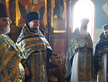 В хаме Владимирской иконы Божией Матери хутора Можаевка было совершено празднование престольного торжества