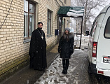 Протоиерей Игорь Жевердан посетил Кашарскую районную стационарную больницу