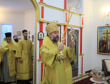 Преосвященнейший епископ Симон с архипастырским визитом посетил приход великомученицы Варвары города Гуково