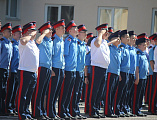 «Последний звонок» в Шахтинском генерала Я.П. Бакланова казачьем кадетском корпусе