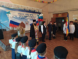 Окружной священник Донецкого округа посетил казачью МБОУ СОШ 10 города Красный Сулин