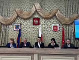 Благочинный приходов Нижнедонского округа принял участие в заседании Молодежного парламента