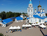 На Соборной площади в городе Шахты открылась православная выставка-ярмарка «Торжество Православия»