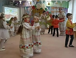 В казачьем детском саду «Белочка» состоялся пасхальный утренник