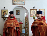 В храме посёлка Садовый прошло соборное богослужение духовенства Багаевского благочиния
