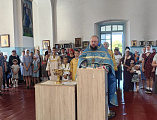 В Свято-Покровском храме села Шептуховка совершили молебен перед началом нового учебного года