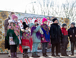 На Соборной площади города Шахты прошли народные гуляния, посвященные Масленице