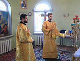 С архипастырским визитом Преосвященнейший епископ Симон посетил храм Вознесения Господня станицы Красюковская