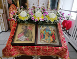 Соборная служба в день празднования памяти апостола и евангелиста Иоанна Богослова прошла в храме Архистратига Михаила станицы Вешенской   