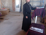 Шахтинский приход Вознесения Господня совершил очередное паломничество в Покровский Верхнемакеевский мужской монастырь