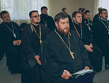 В Шахтинской епархии прошел первый день семинара по практическим вопросам современного пастырского служения 