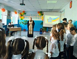 В Ажиновской школе состоялось посвящение в казачата   