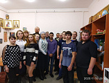 В Новошахтинске состоялась встреча протоиерея Романа Амплеева с активом правления казаков ст. Мало-Несветаевской и добровольцами школы «Дельфин»
