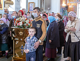 Впервые в Шахтинской епархии совершена Божественная литургия архиерейским чином с сурдопереводом в храме Покрова Пресвятой Богородицы г. Каменск-Шахтинский