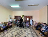 Поздравление постояльцев Центра социального обслуживания с великим праздником – Пасхой Господней