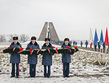 В 81-я годовщина освобождения города Шахты от немецких оккупантов. Возложение цветов к мемориальному комплексу «Жертвам фашизма» в пос. Красина