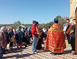 В часовне слободы Греково состоялся водосвятный молебен