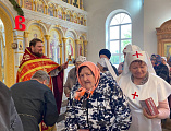 В неделю жен-мироносиц чествовали женщин в Державном храме