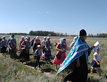 В честь праздника Смоленской иконы Божией Матери в Боковском районе состоялся крестный ход 