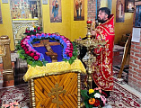 Праздничная Божественная литургия и молебен на освящение воды и фруктовых плодов в слободе Кашары
