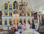 Престольный праздник в Никольском храме станицы Еланской