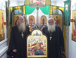 Состоялась торжественная встреча иконы святого Архистратига Михаила, написанной в год 80-летия Великой Победы   